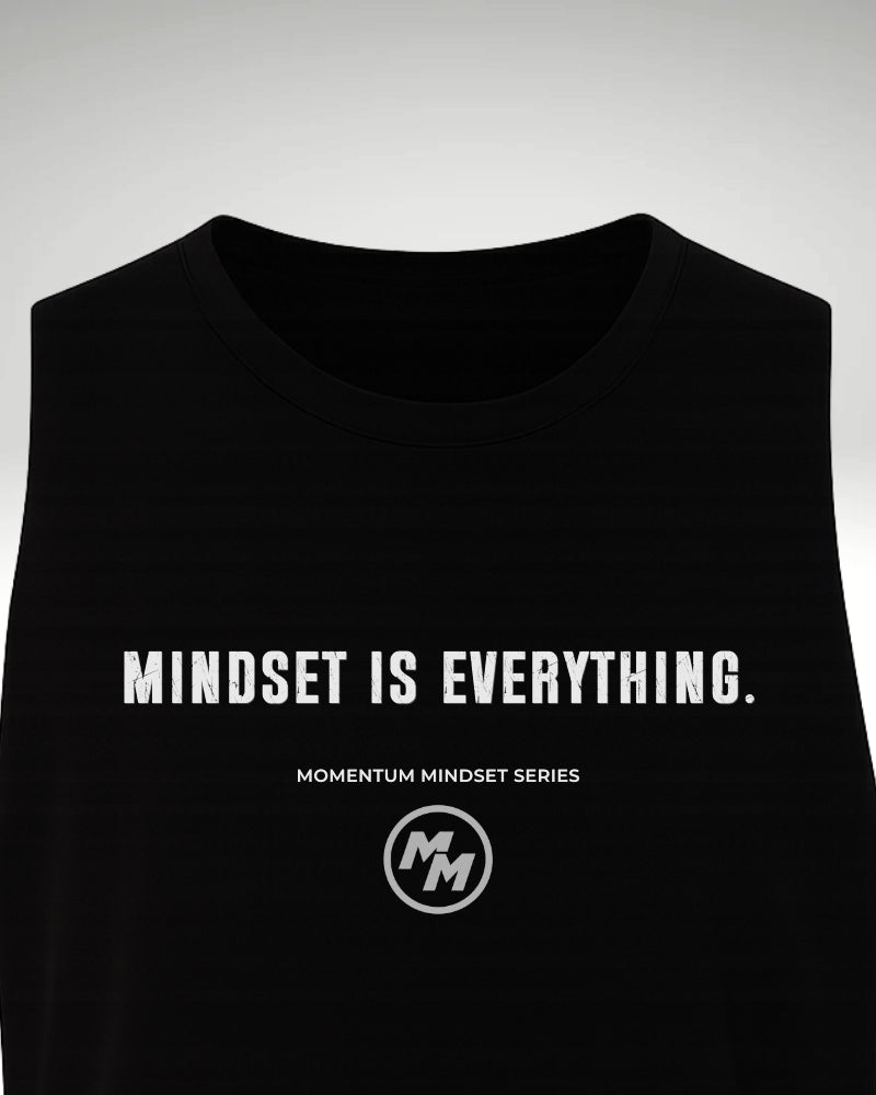 MINDSET IS EVERYTHING Tank Top, Front Print