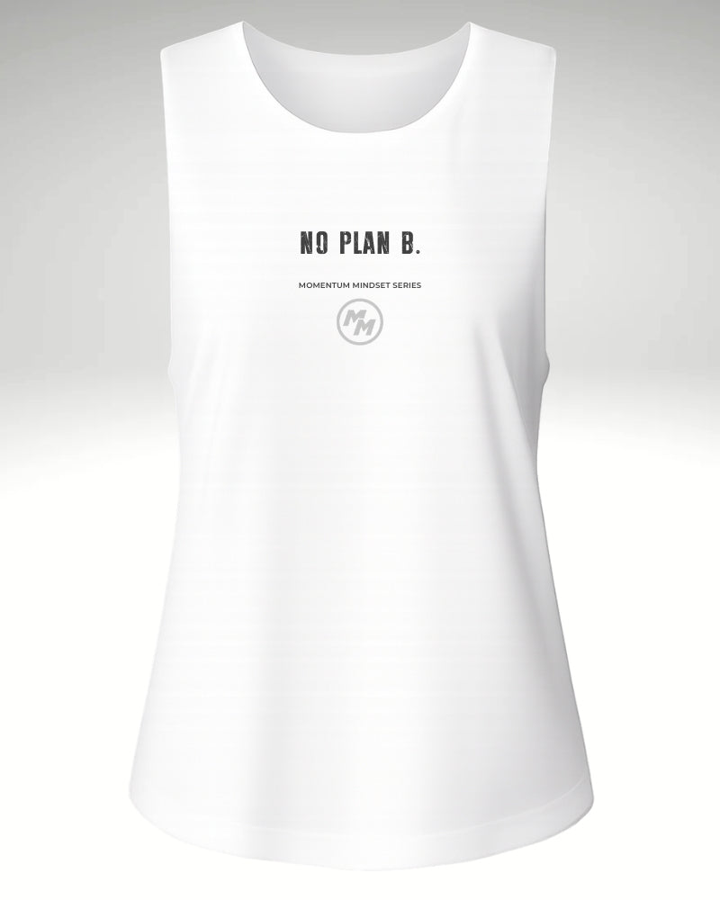NO PLAN B. Tank Top, Front Print