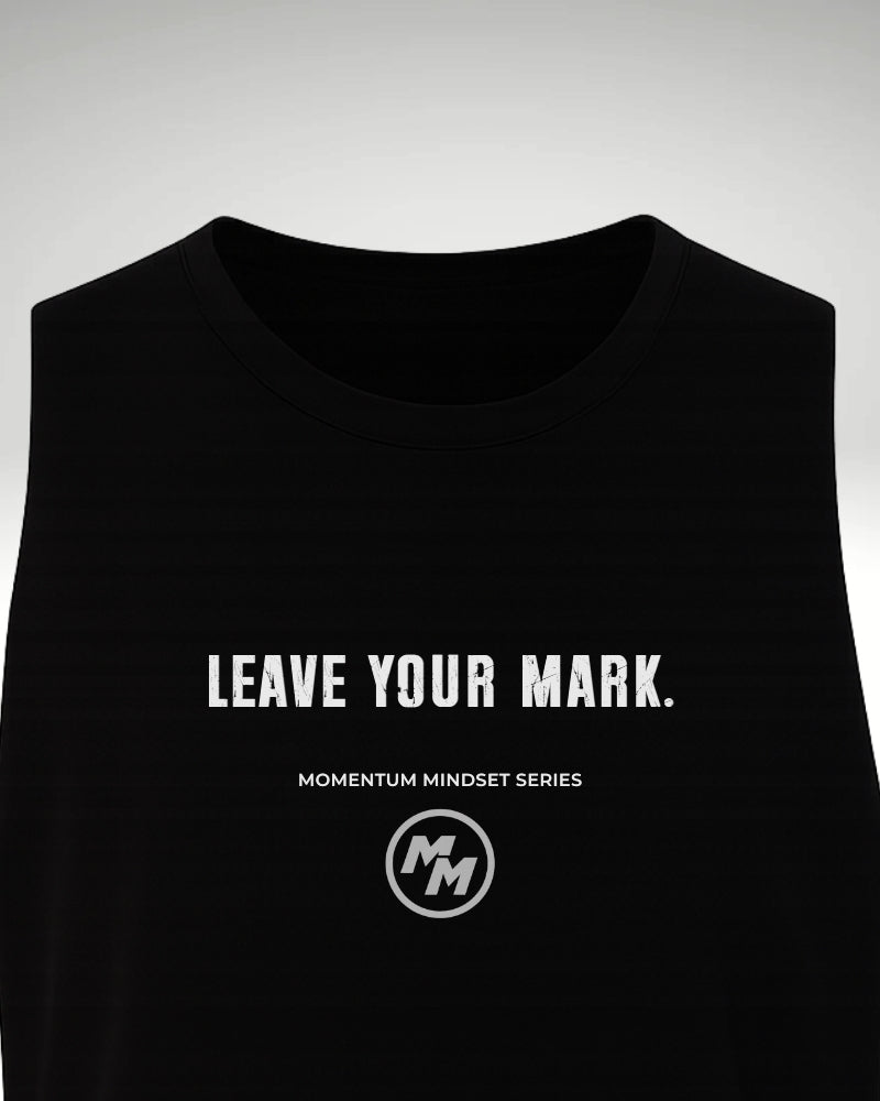 LEAVE YOUR MARK Tank Top, Front Print