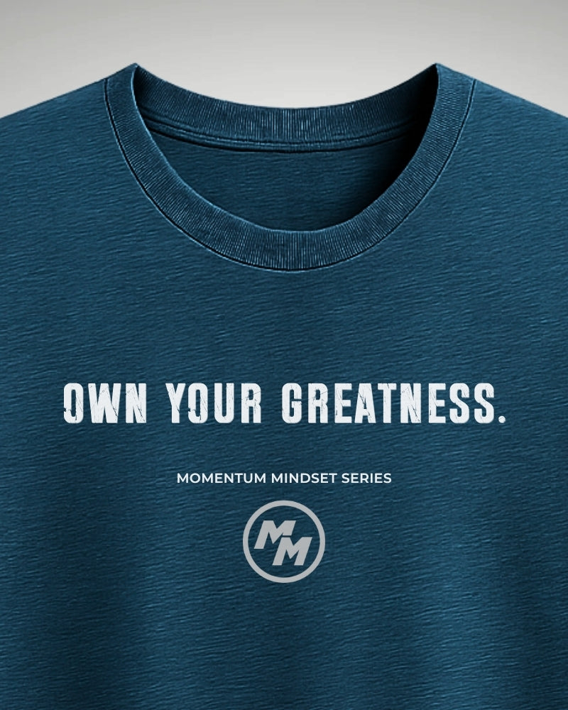 OWN YOUR GREATNESS Premium Tri-Blend Tee