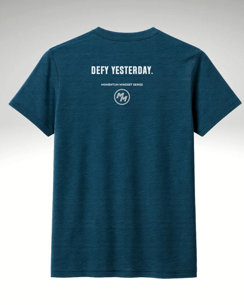 DEFY YESTERDAY  Tee, Back Print