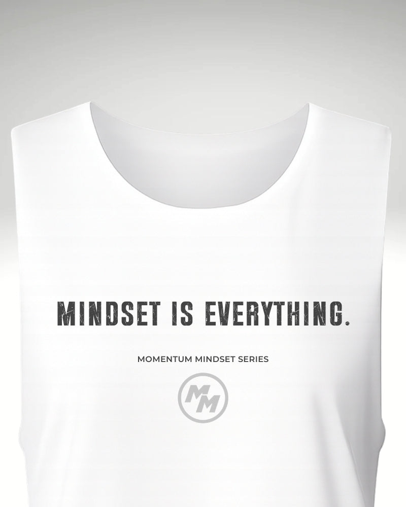 MINDSET IS EVERYTHING  Tank Top, Front Print
