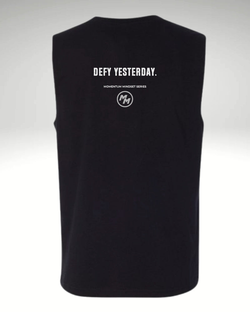 DEFY YESTERDAY  Tank Top, Back Print