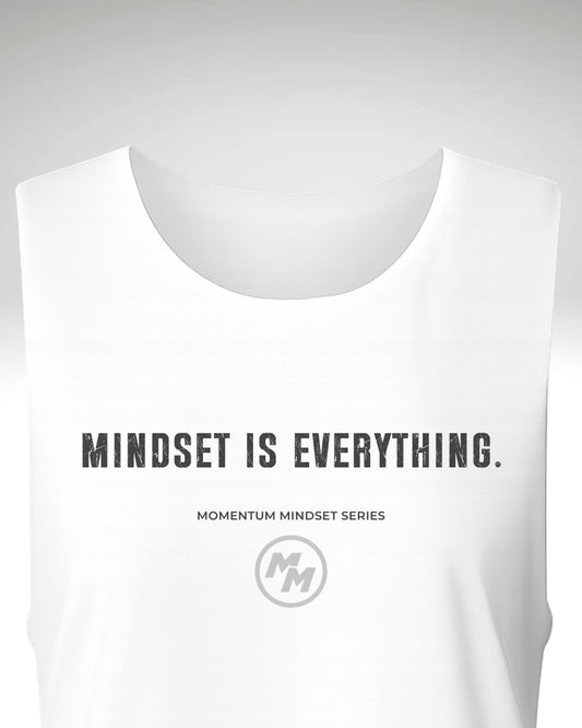 MINDSET IS EVERYTHING  Tank Top, Front Print