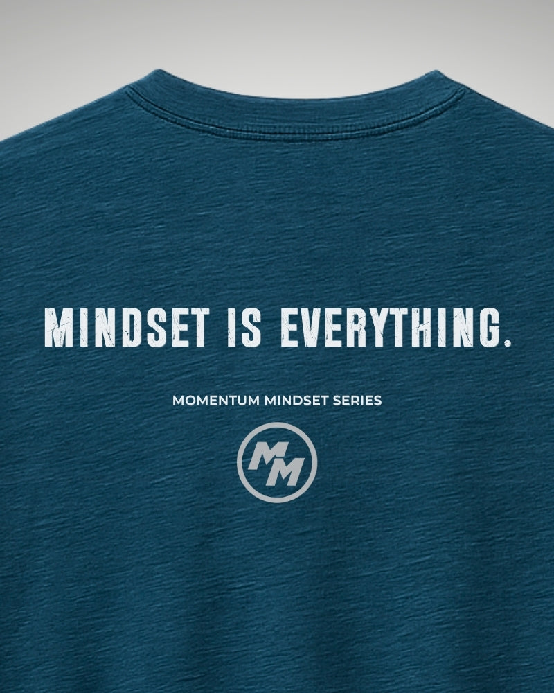 MINDSET IS EVERYTHING  Tee, Back Print