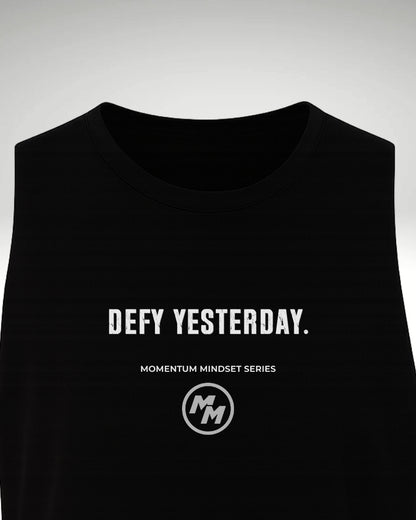 DEFY YESTERDAY  Tank Top, Front Print