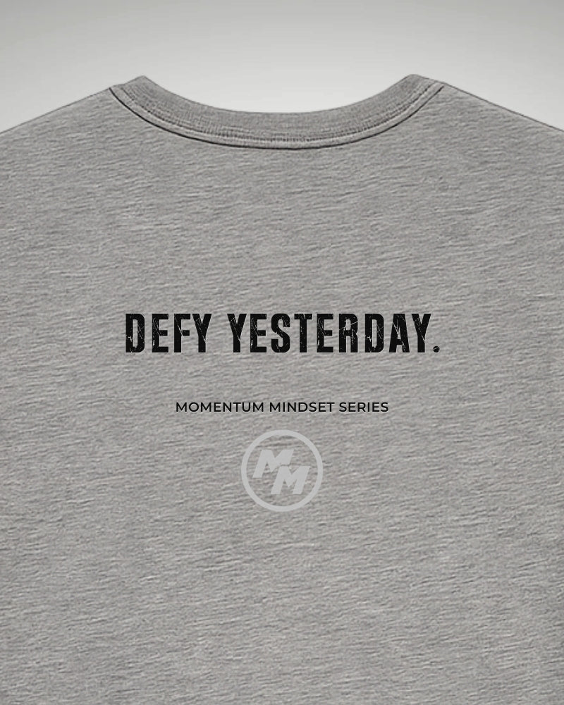 DEFY YESTERDAY  Tee, Back Print