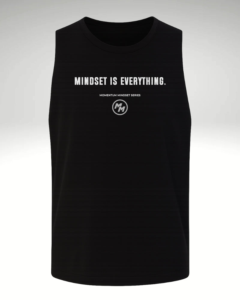MINDSET IS EVERYTHING  Tank Top, Front Print