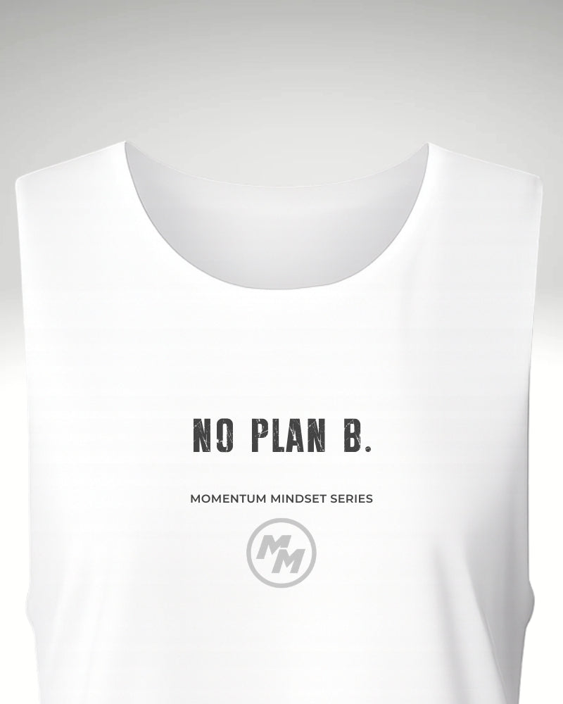 NO PLAN B.  Tank Top, Front Print