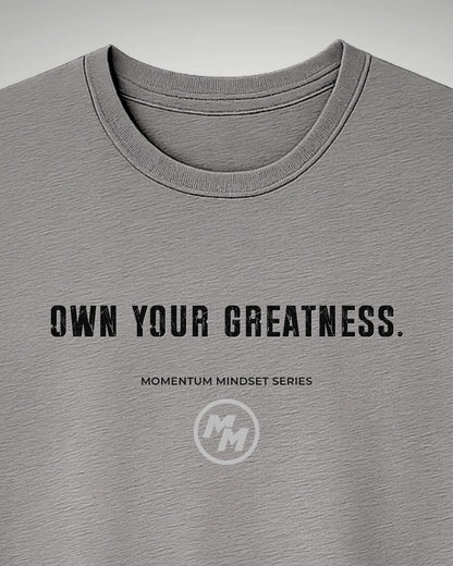 OWN YOUR GREATNESS   Premium Tri-Blend Tee