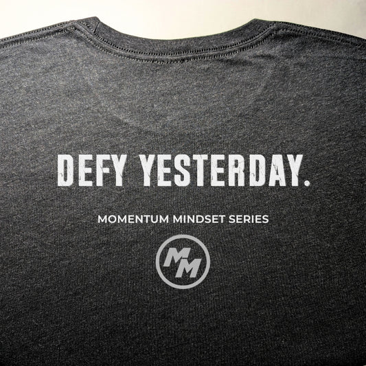 DEFY YESTERDAY  Premium Tri-Blend Tee