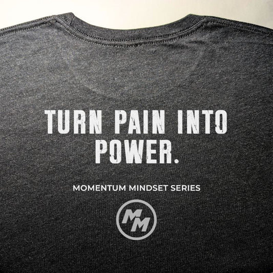 TURN PAIN INTO POWER  Premium Tri-Blend Tee